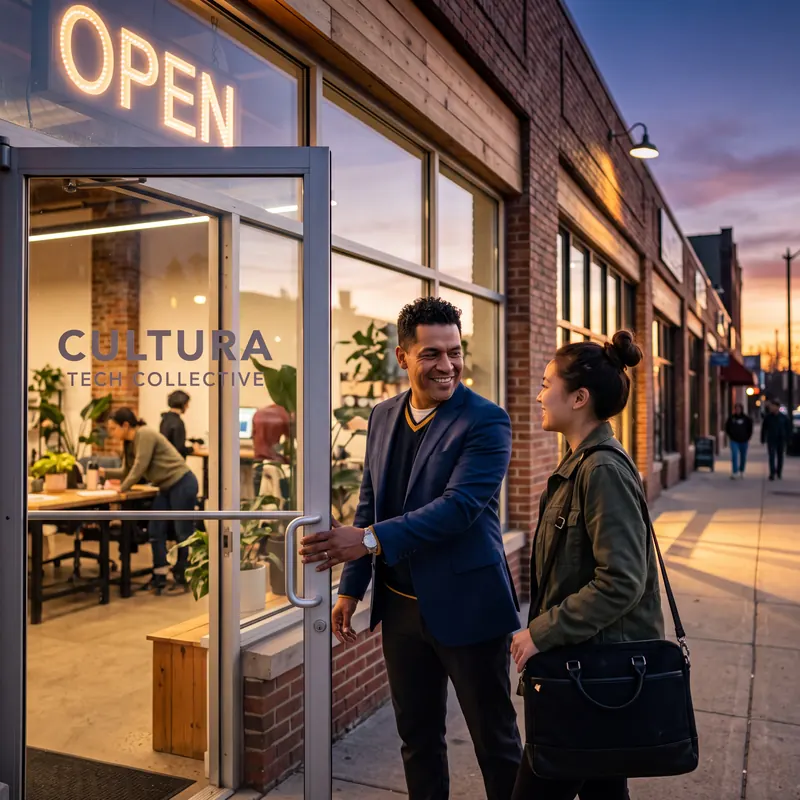 Step 6, Entrepreneurship — a founder opening their own business